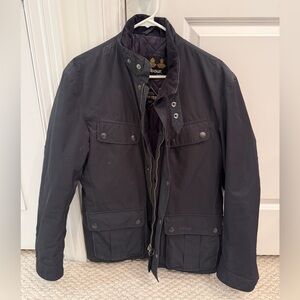 Barbour Men's Black Military Jacket
